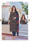 Zirkan Gold Vol 2 By Kanya Vertican Kurti With Bottom Dupatta Wholesale Market In India